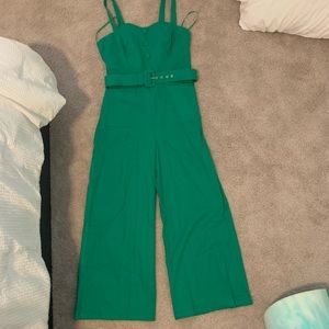 Collectif green jumpsuit.